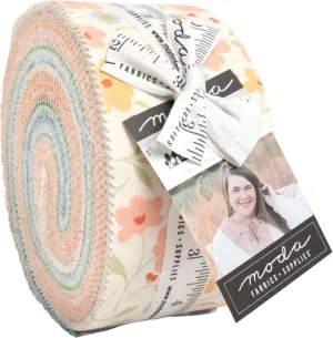 Heather Briggs Cottage Charm Jelly Roll 40 2.5-inch Strips Moda Fabrics 31750JR