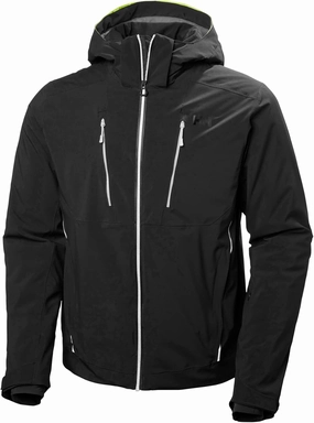 Helly-Hansen Alpha 3.0 Jacket for Men - Premium Waterproof Insulated Skiing Jacket with Breathable Fabric and Ventilation