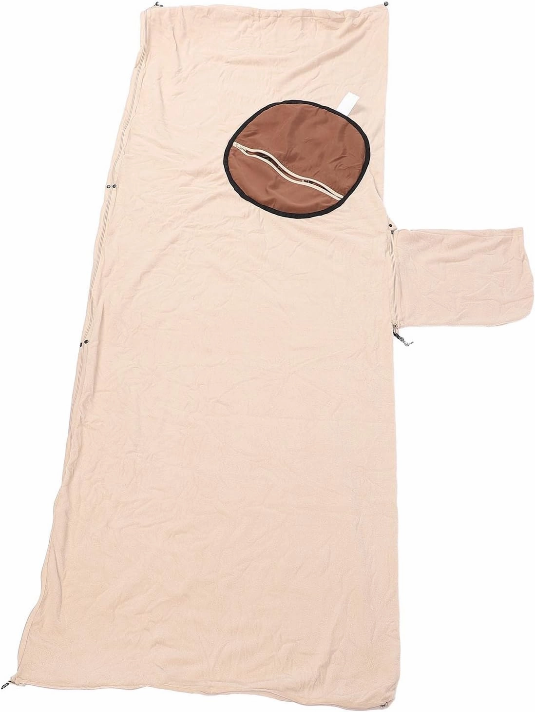 Hooded Outdoor Blanket, Easy to Wear Adult Size Versatile Warm Portable Hooded Wearable Blanket for Travel