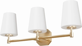 Hunter Fan Company 19882 Nolita Vanity Lighting, Alturas Gold