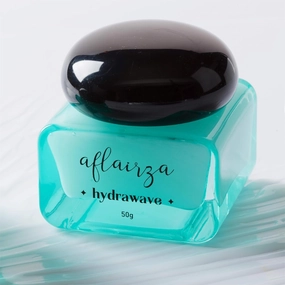 Hydrawave Water Based Moisturizer Face Cream (50GM) for - Lightweight - With Glycoin - Daily Skin Hydration, Brightening & Lightening, Oil Free, For All Skin Types