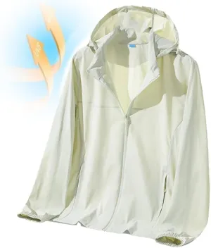 Ice Silk Sunscreen SPF50 Rash Guard Shirts Men's Outdoor Fishing Clothes Skin Coat Summer Lightweight UV Sun-Protection