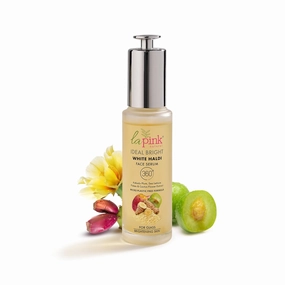 Ideal Bright Face Serum | 100% Microplastic Free Formula | For Glass Like Brightened Skin, Evens Skin Tone For All Skin Types | 40 10 ml Extra 50 ml (Pack Of 1) White
