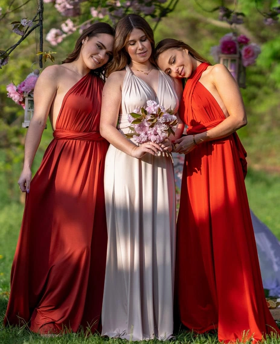 Infinity Dresses for Bridesmaids - Maternity & Christmas Dress - Bridesmaid Dress for Wedding