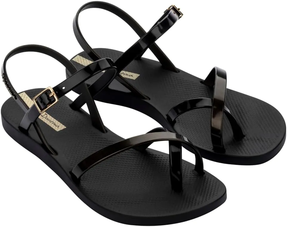 Ipanema Women's Strip Vertical Strap Sandals, 35 EU