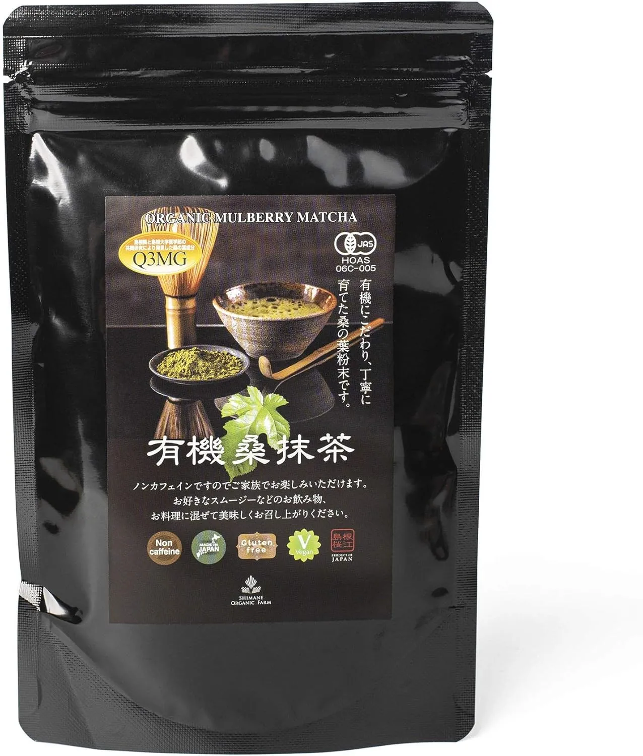 Japanese Mulberry Matcha - Caffeine-free, 3.52 oz
