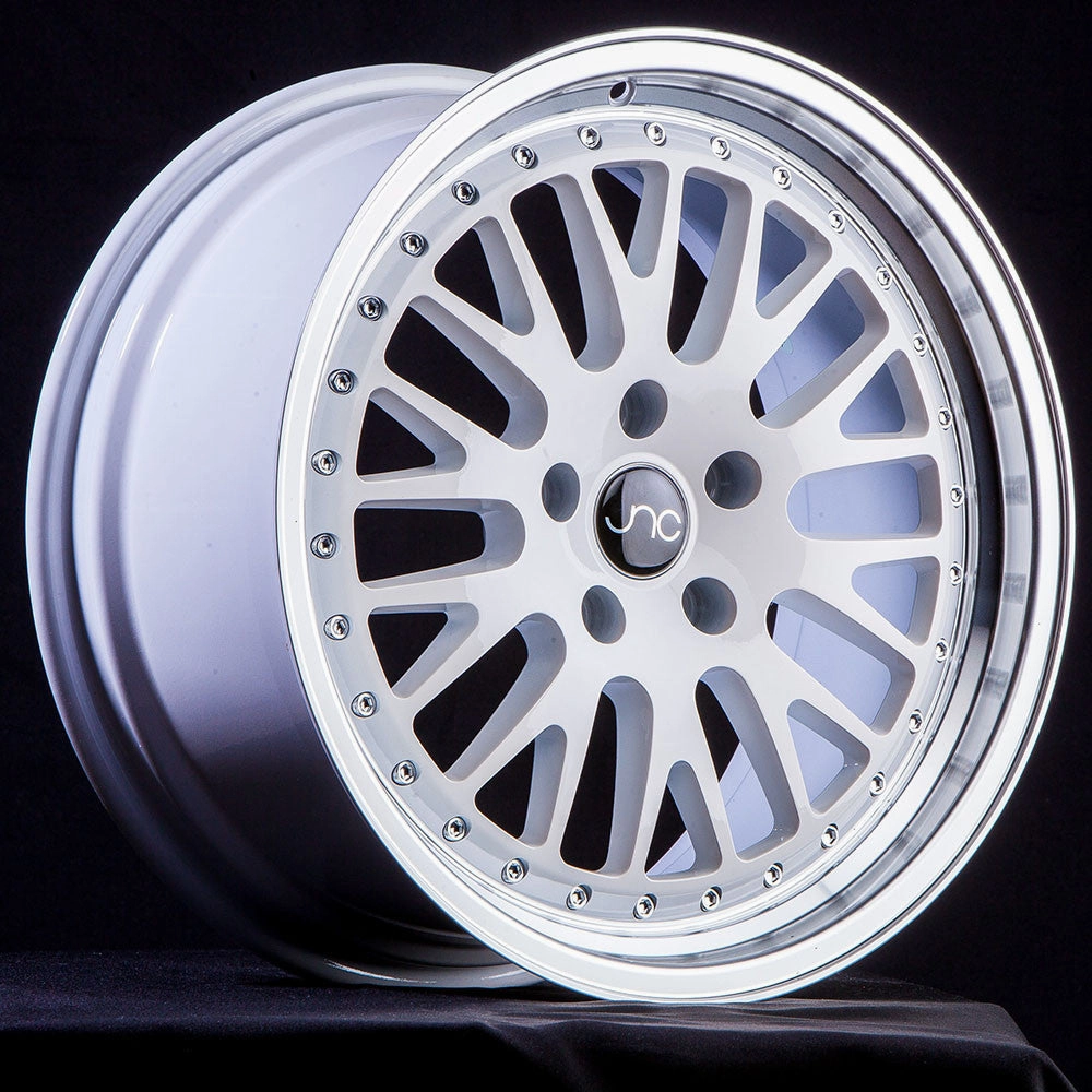 JNC 001 White w/ Machined Lip