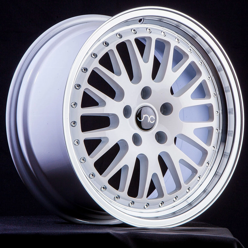 JNC 001 White w/ Machined Lip