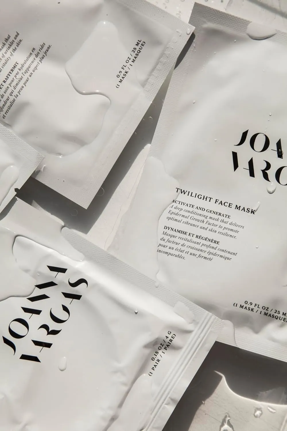 Joanna Vargas Twilight Face Mask - Hydrating Face Masks with Epidermal Growth Factor & Niacinamide - Soothing Facial Masks for Women - Repairing Sheet Mask for Enhanced Skin Barrier - Single Sheet