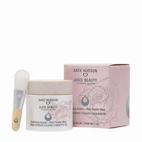 Juice Beauty x Kate Hudson Revitalizing Acacia   Rose Powder Mask - 50 g - Clarifies   Hydrates Skin - Vegan, Cruelty Free