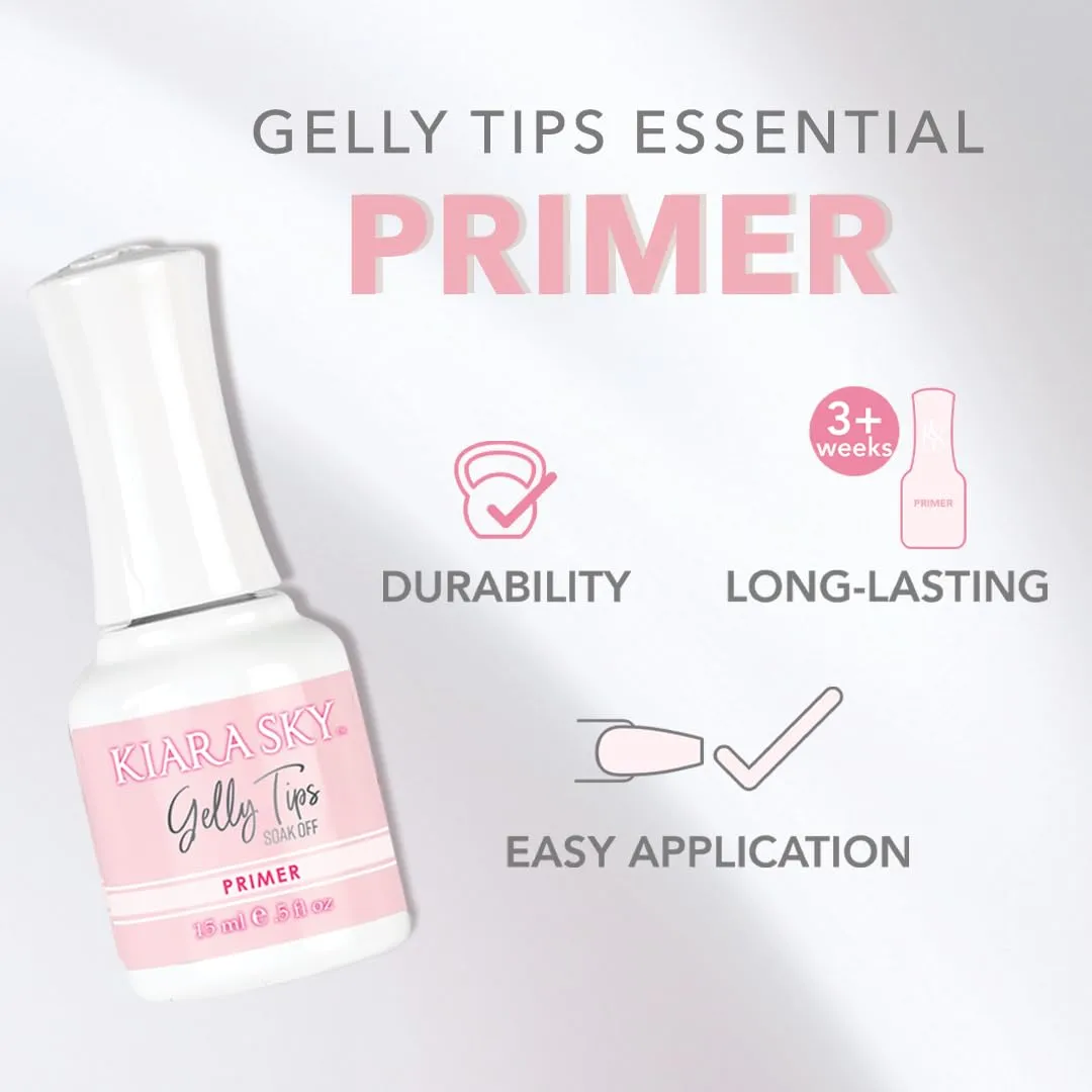 KIARA SKY GELLY TIP PRIMER 0.5 fl oz | removes oils from the nail bed
