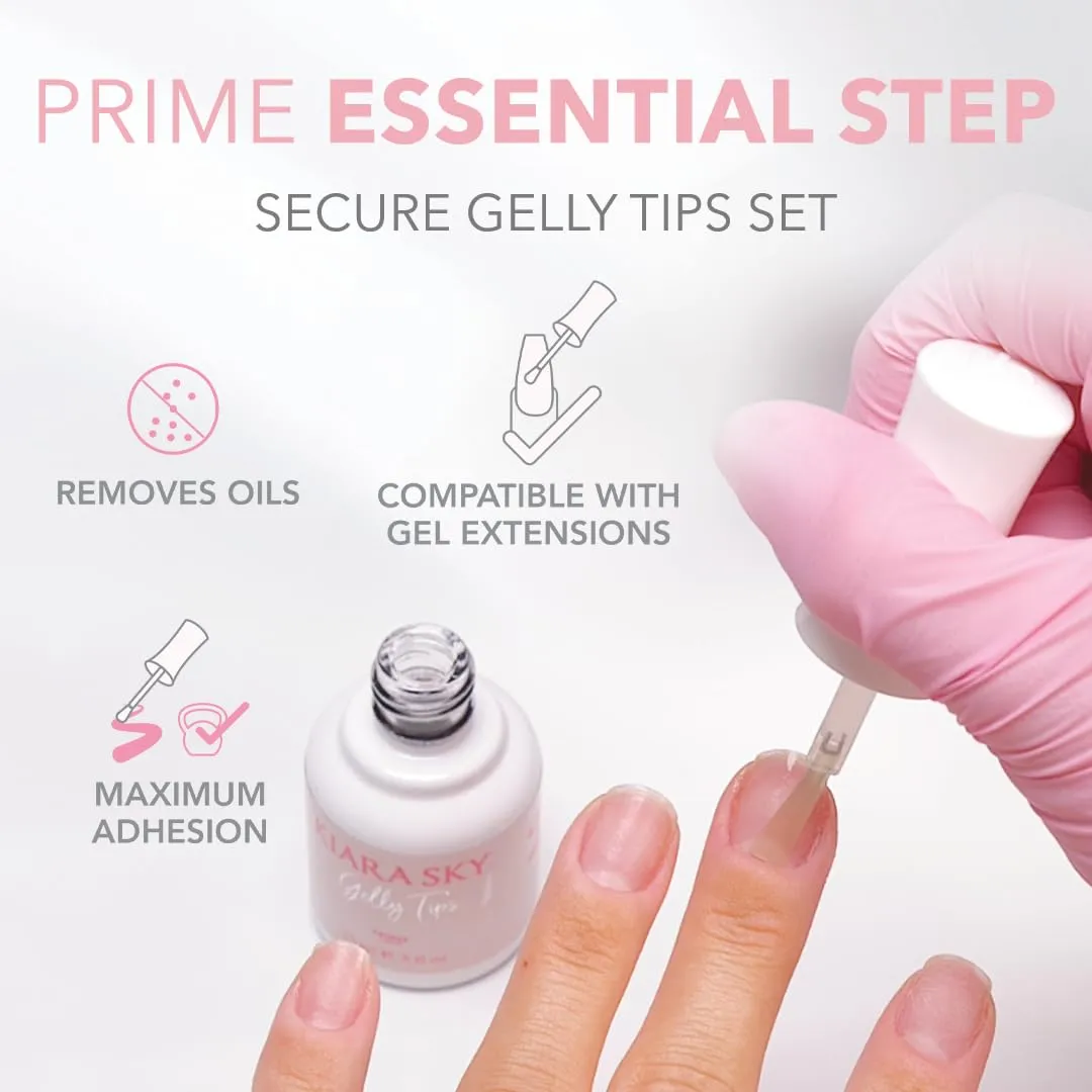 KIARA SKY GELLY TIP PRIMER 0.5 fl oz | removes oils from the nail bed