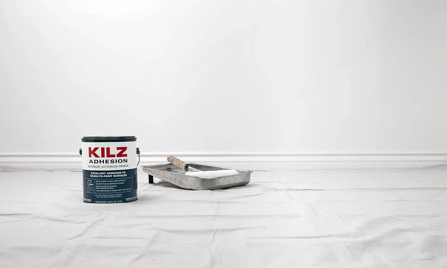 KILZ Adhesion Primer, Interior/Exterior, 1 Gallon