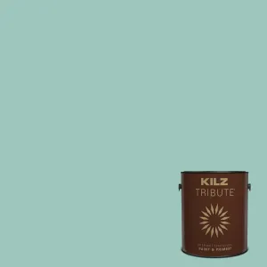 KILZ TRIBUTE Paint & Primer, Interior, Semi-Gloss, Oceanic, 1 Gallon