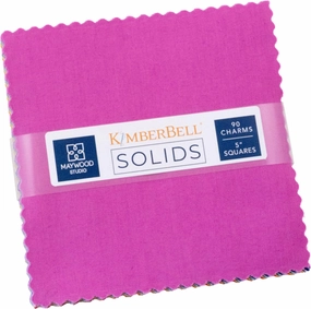 KimberBell Solids Complete Charm Pack 90 5-inch Squares Maywood Studio