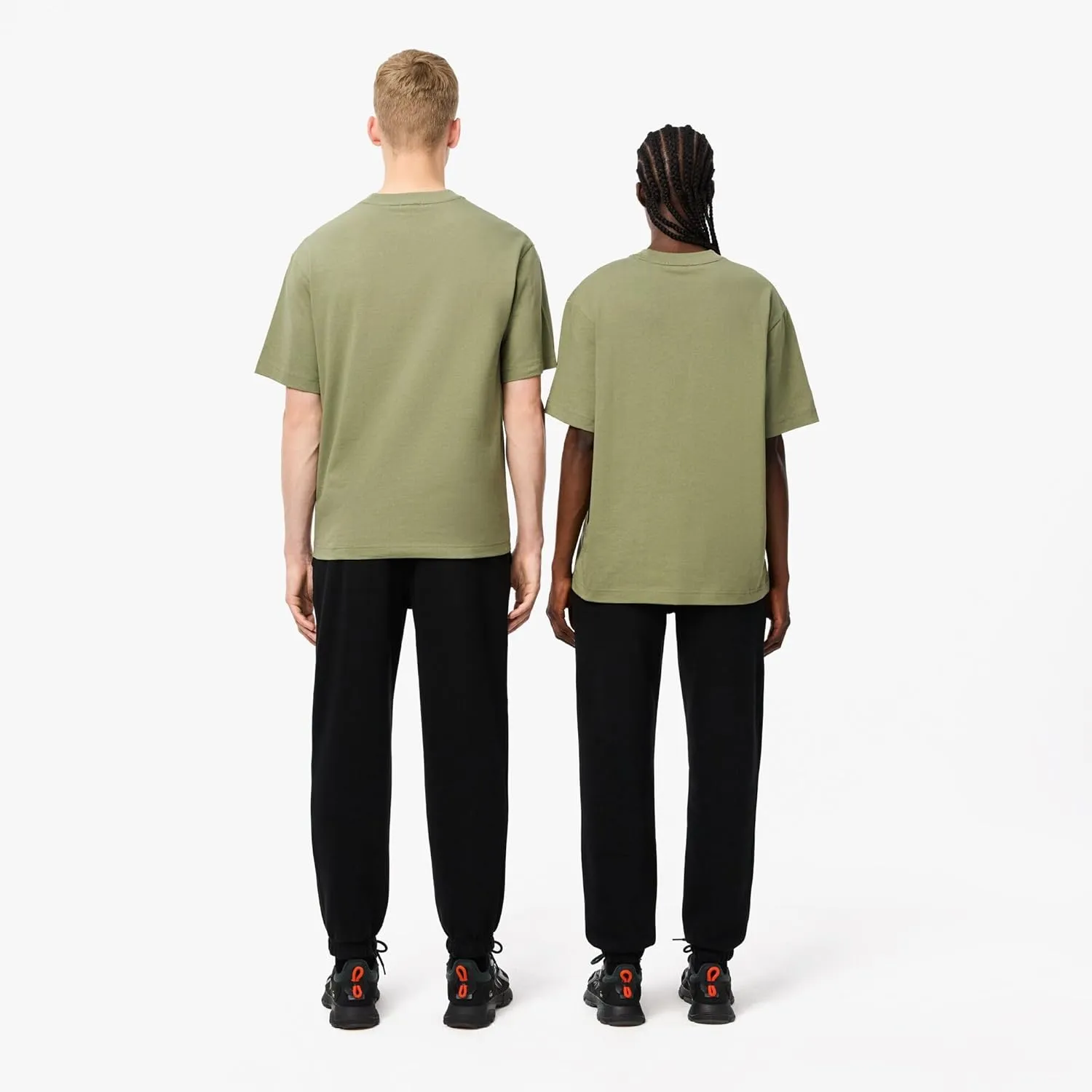 Lacoste Men's Tapered Leg Jersey Pants