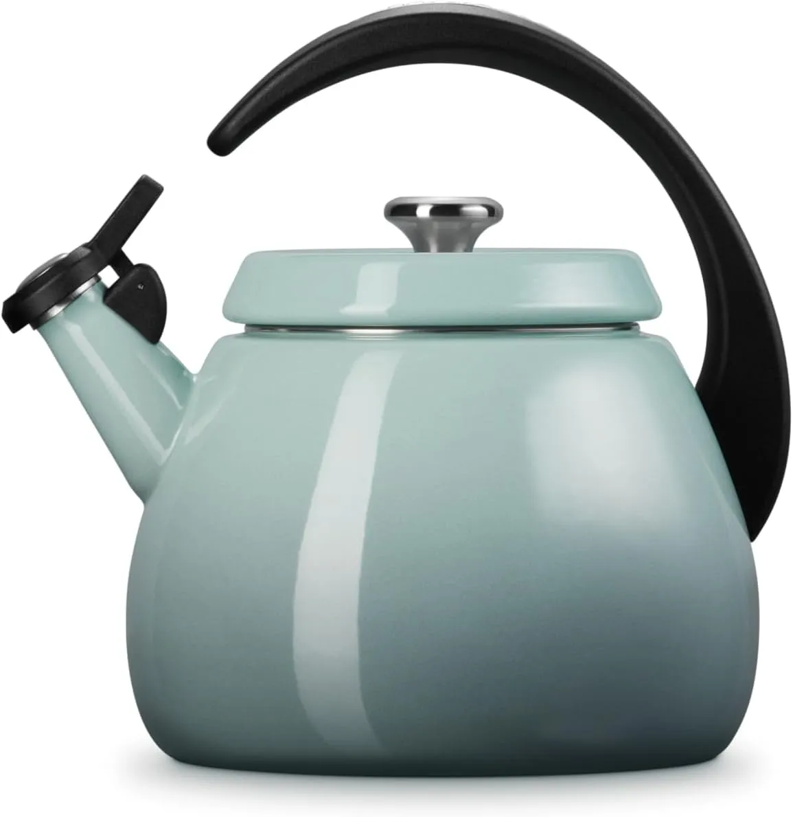 Le Creuset Enamel on Steel Cloche Kettle, 2.2 qt., Sea Salt