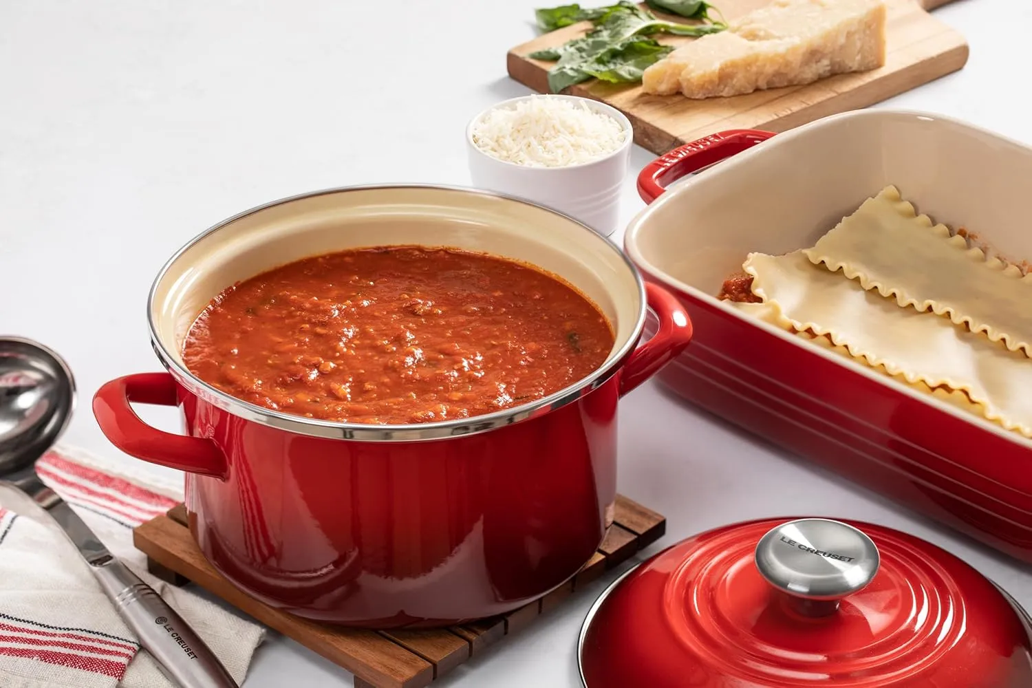 Le Creuset Enamel on Steel Traditional Petite Stockpot, 3.8qt., Oyster