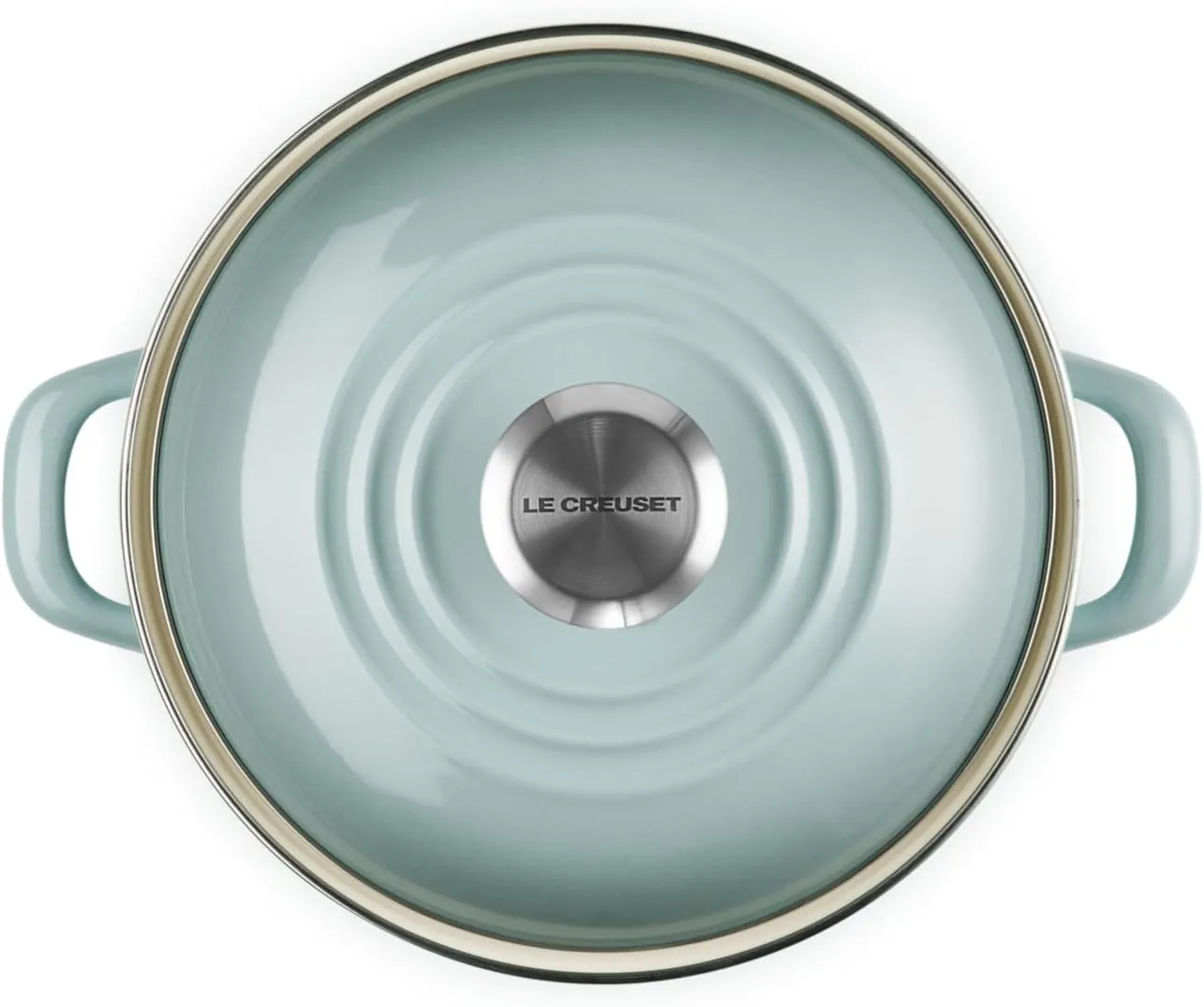 Le Creuset Enamel on Steel Traditional Petite Stockpot, 3.8qt., Sea Salt