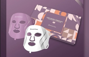 LED Light Therapy Face Mask, 7 Colors, Silicone Skin Care Mask