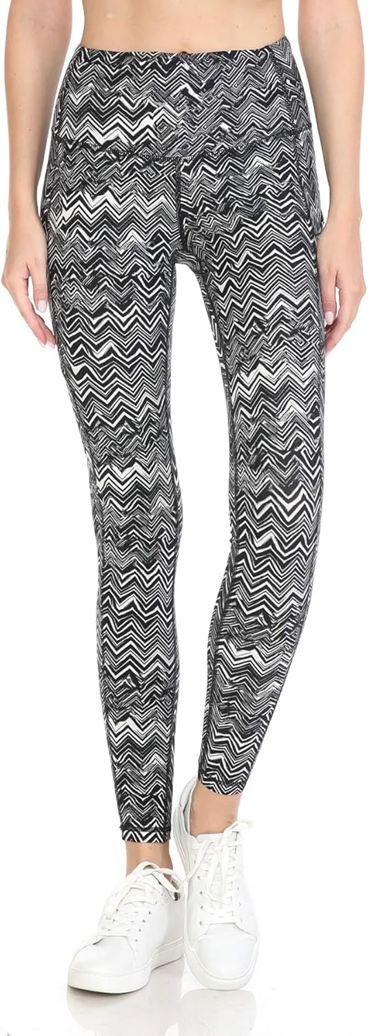 Leggings Depot High Waist Athletic Leggings for Women Tummy Control Pocket Yoga Pants