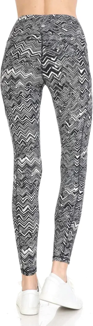 Leggings Depot High Waist Athletic Leggings for Women Tummy Control Pocket Yoga Pants