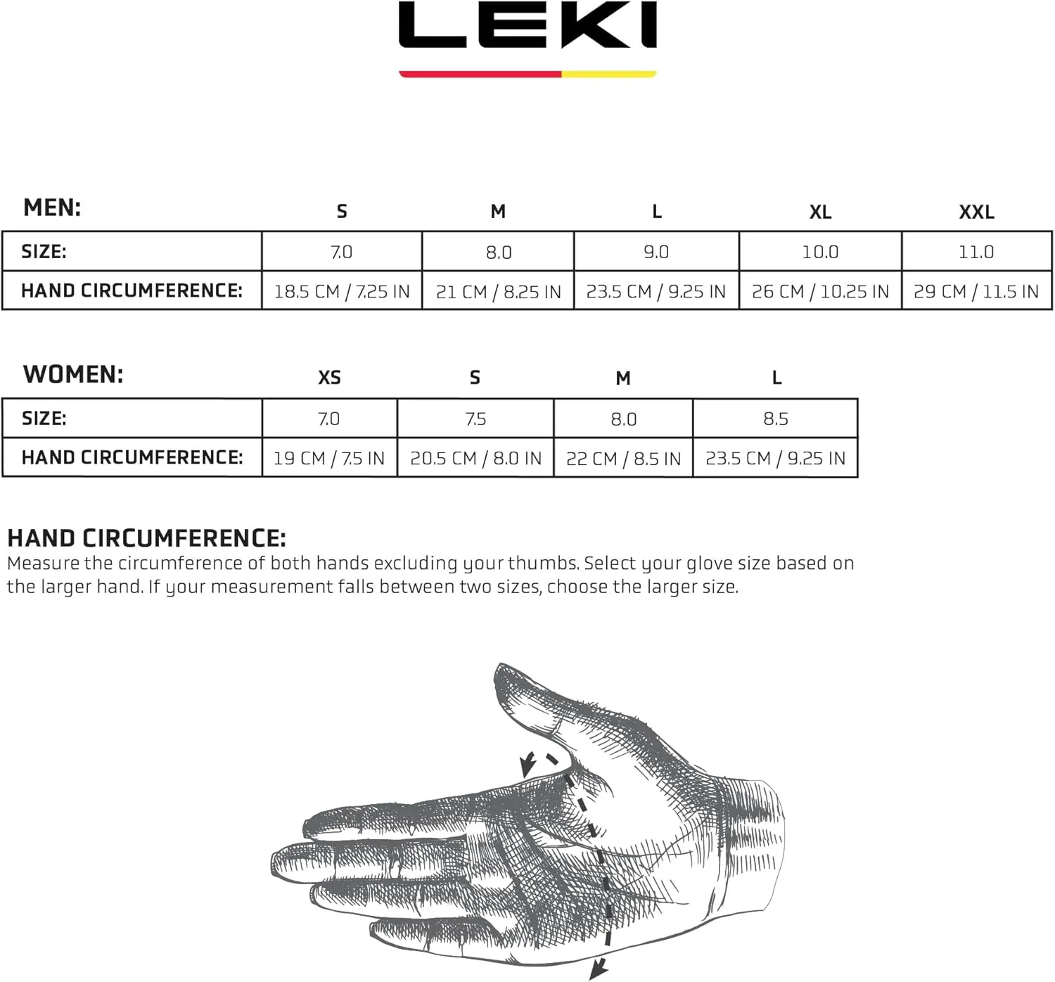 LEKI Xplore S Mittens Primaloft Gold Insulated Waterproof Gloves for Skiing, Snowboarding, & Cold Weather
