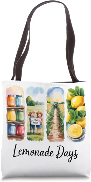 Lemonade Stand Farm Life Journey Tote Bag