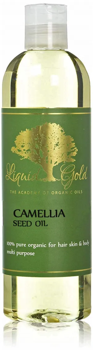 Liquid Gold Inc 12 Fl.oz Premium Camellia Seed Oil Pure Health Hair Skin Care Anti-Aging