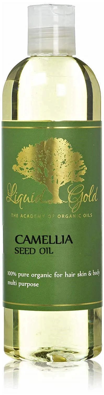 Liquid Gold Inc 12 Fl.oz Premium Camellia Seed Oil Pure Health Hair Skin Care Anti-Aging