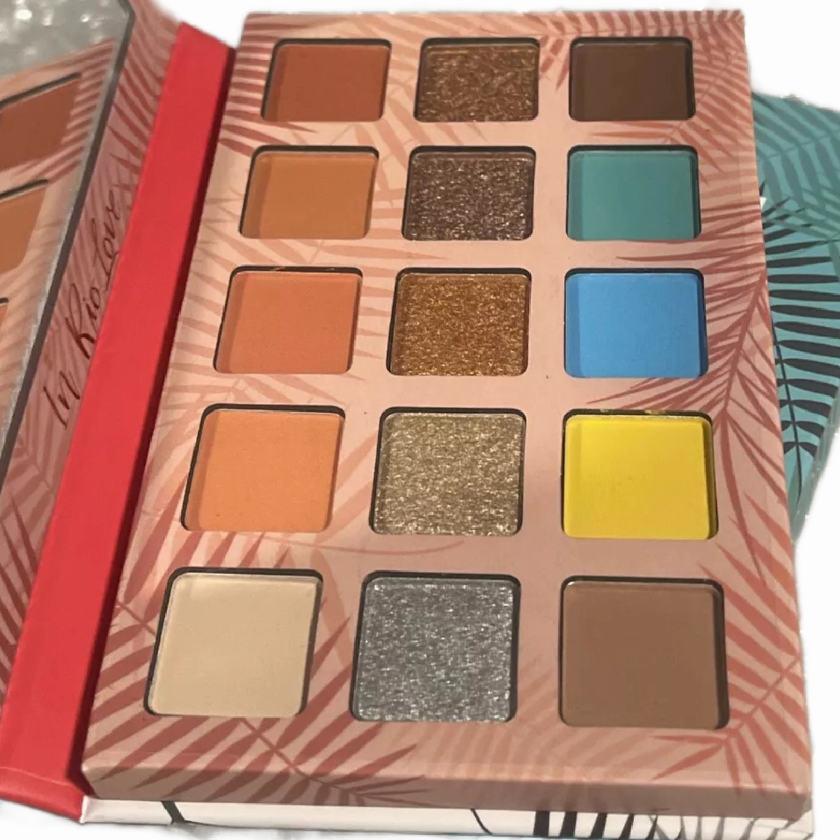 Lot of 2 Trend Beauty Eyeshadow Palette - In Rio Love 15 Shades 15g/ 0.53 oz New