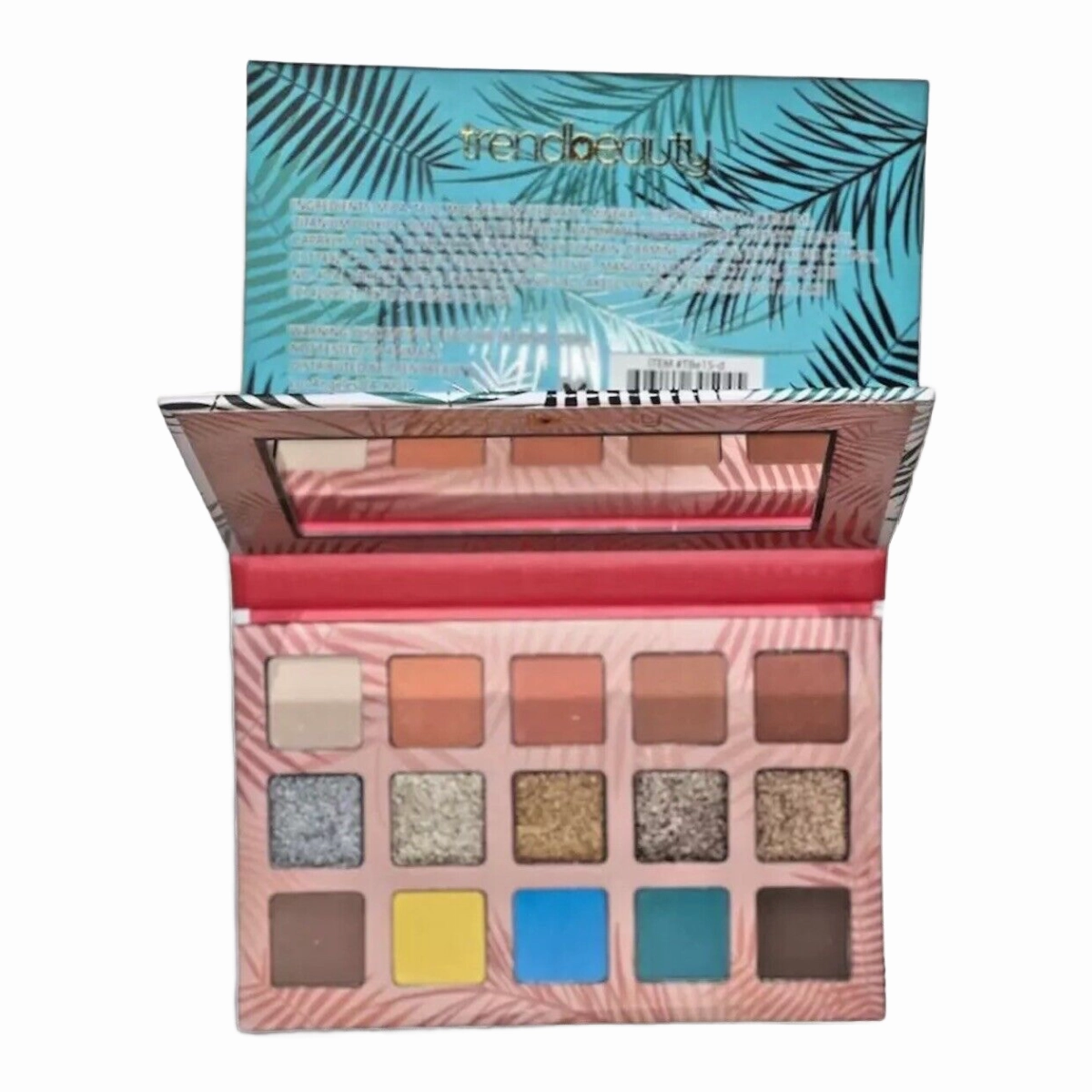 Lot of 2 Trend Beauty Eyeshadow Palette - In Rio Love 15 Shades 15g/ 0.53 oz New