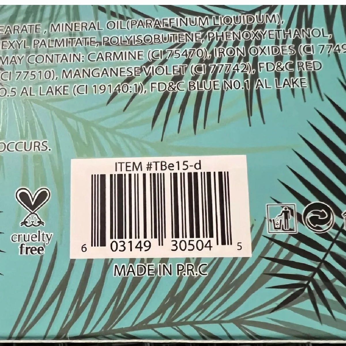 Lot of 2 Trend Beauty Eyeshadow Palette - In Rio Love 15 Shades 15g/ 0.53 oz New