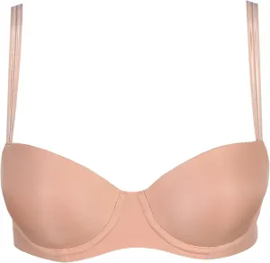 Louie 0122099-PWD Women's Powder Rose Padded Wired Balcony Bra 38D