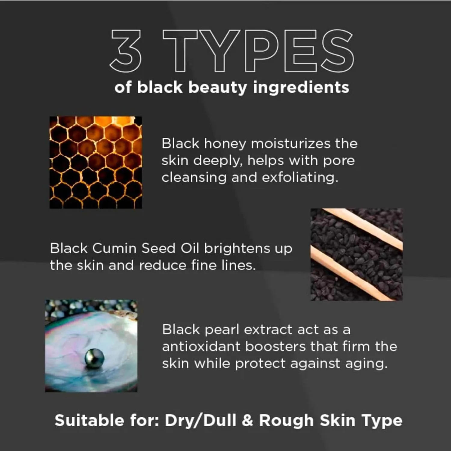 Lululun 21EA Exfoliating Facial Mask Sheet for Pore Cleaning Women & Men, Tightening Face Mask Sheets with Charcoal, Black Peal, Honey& Cummins Seed, Japanese Skin Firming Face Masks Skincare, HYDRA-F