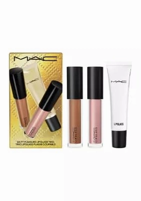 MAC Gilty Pleasure Lipglass Trio, 3 Piece Set