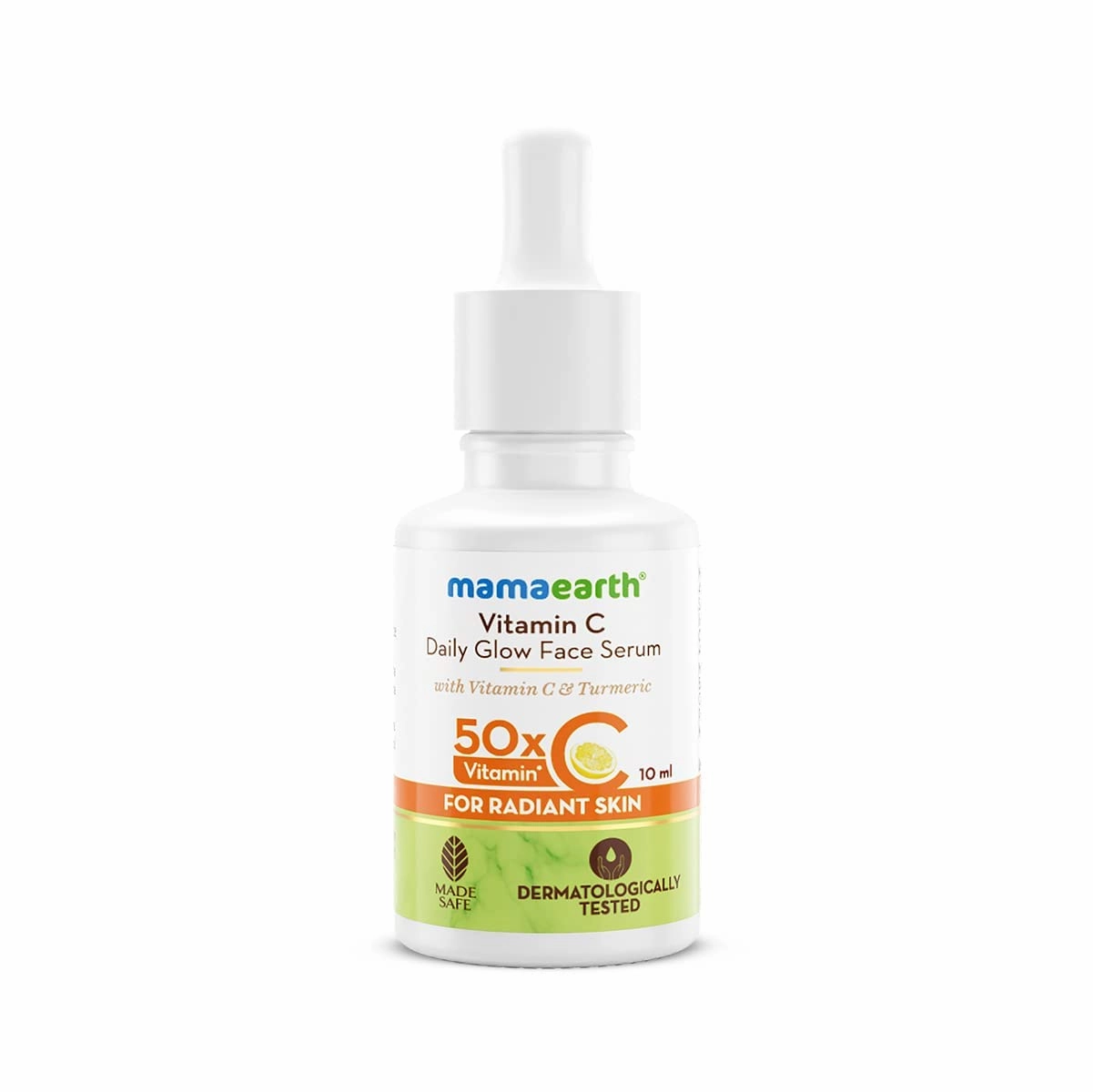 Mama. earth Vitamin C Daily Glow Face Serum for Men & Women - Vitamin C Serum for Glowing Skin, Oily Skin & Dark Spots