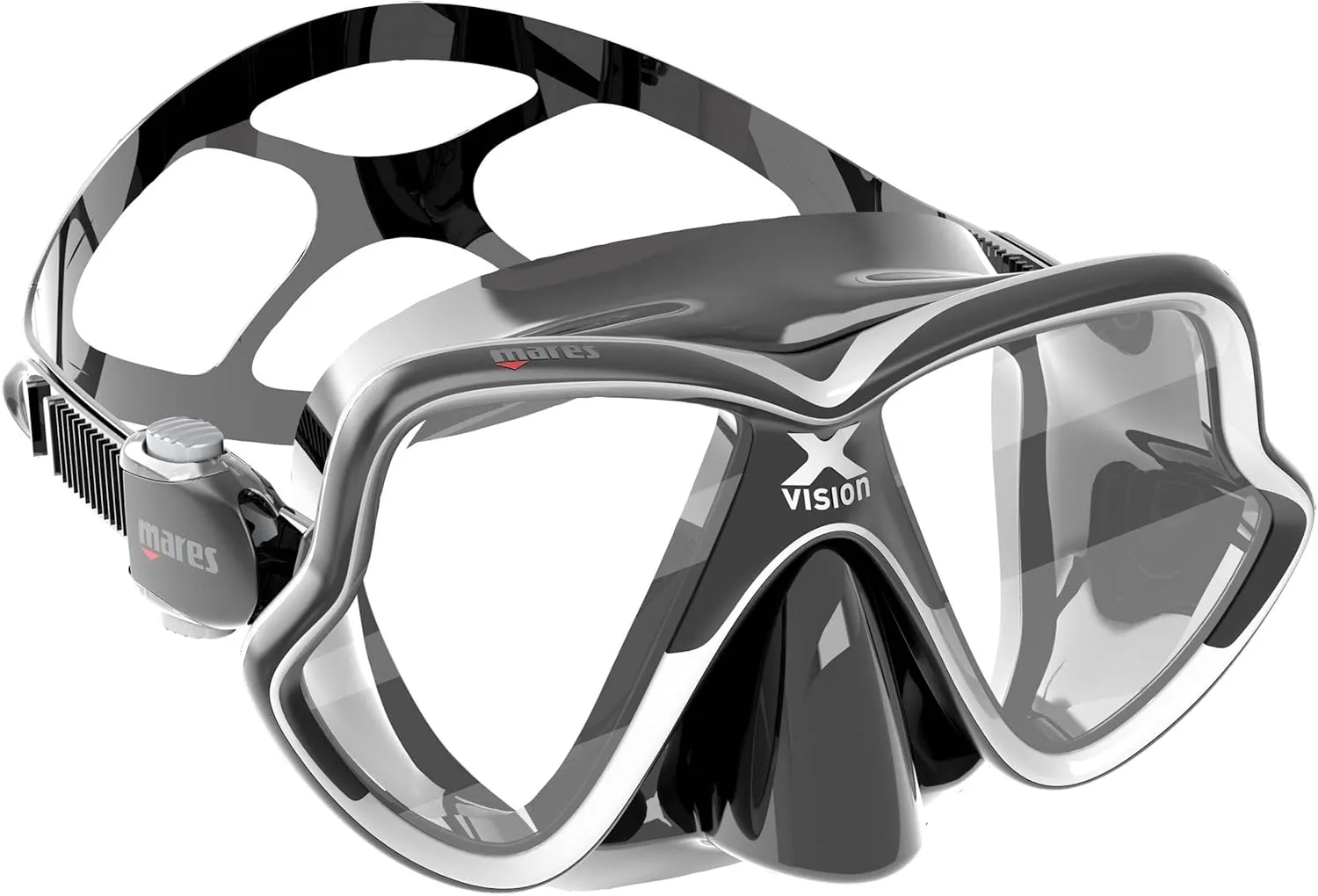 Mares X-Vision Mid 2.0 Mask - Black/White