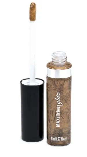 Max Factor Maxalicious Glitz Lip Gloss Wand, Unc Gold Digger 800, 0.27-Ounce Packages (Pack of 2)