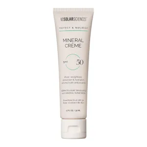 MDSolarSciences Mineral Crème Sunscreen SPF 50 | Water-Resistant, Broad Spectrum UV Protection | Zinc Oxide Formula with Antioxidants | No White Cast, Sheer Matte Finish for All Skin Types (1.7 Fl Oz)