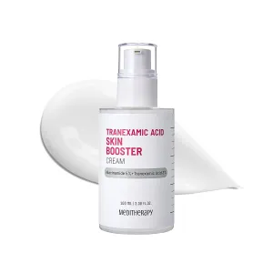 MEDITHERAPY Tranexamic Acid Skin Booster Cream 3.4 Fl Oz - 5% Niacinamide & 3% TXA Korean Face Moisturizer - Gentle Face Cream for Improved Clarity & Even Skin Tone - Radiant Complexion, Natural Color