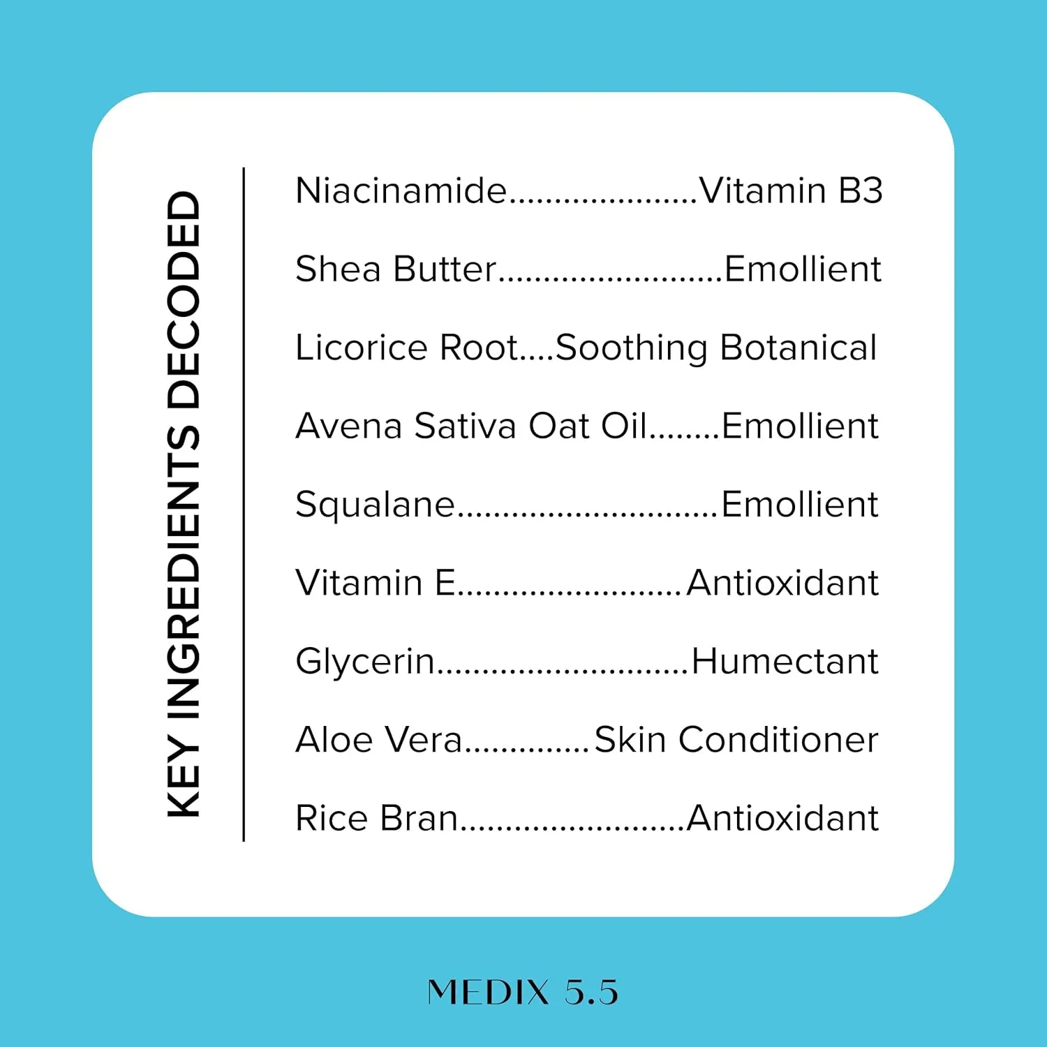 MEDIX Fragrance Free Niacinamide Face Moisturizer   Shea Butter Cream For Face & Body Lotion | Anti Aging Skin Care Firming Cream For Wrinkles, Dark Spots, Large Pores, 15 Fl Oz
