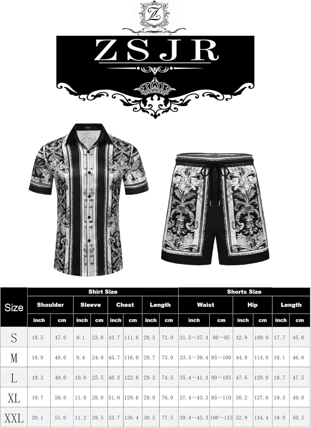 Mens Hawaiian Shirt Sets Satin Silk Casual Button Down Shirts 2 Piece Luxury Summer Beach Outfits for Men