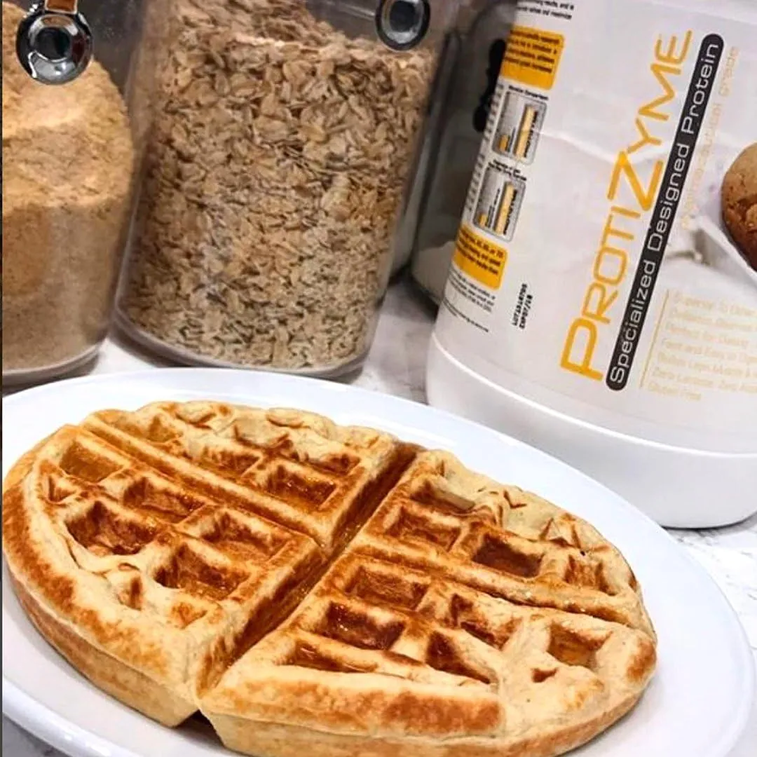 Metabolic Nutrition, Protizyme, 100% Whey Protein Powder, High Protein, Low Carb, Low Fat Whey Protein, Digestive Enzymes, 24 Essential Vitamins and Minerals, Butter Pecan Cookie, 2 Pound (26 ser)