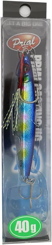 Metal Jig Lure, Primary Jig R40g #PJ39 Silver Powder Blue BC