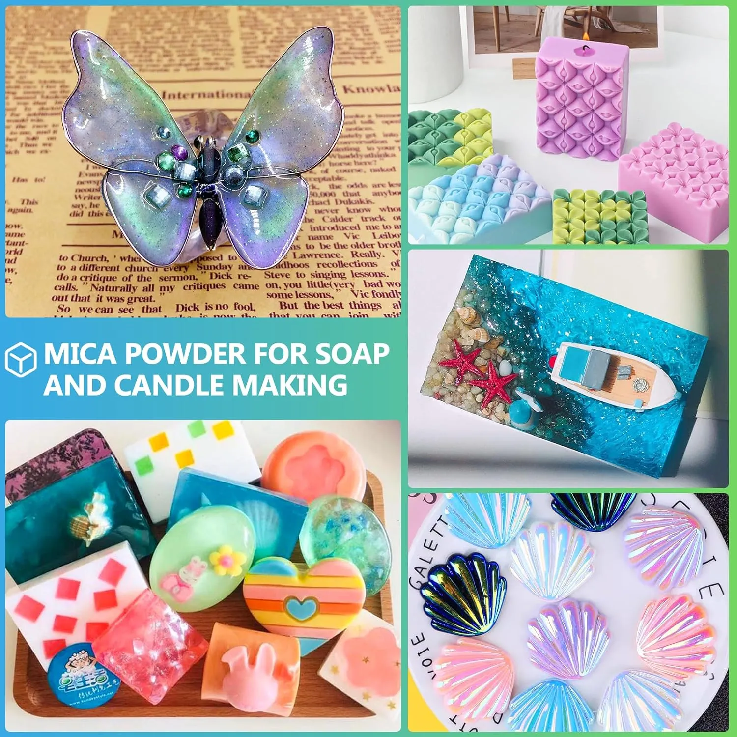 Mica Powder,7.05OZ（200g）,Glitter Merck Red Gold Mica Powder Pigment for Epoxy Resin，Lip Gloss，Car Paint，Dye，Soap Making，Nail Polish,Epoxy Resin,Candle Making,Bath Bombs