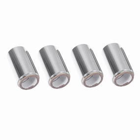 Mikinona Salon Grade Tin Foil Hairdressing Supplies 4 Rolls of Hair Coloring Perm Foil Roll Embossed Texture