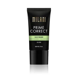 Milani Prime Correct Face Primer - Corrects Redness   Pore-Minimizing (0.85 Fl. Oz.) Vegan, Cruelty-Free Face Makeup Primer to Color Correct Skin & Reduce Appearance of Pores