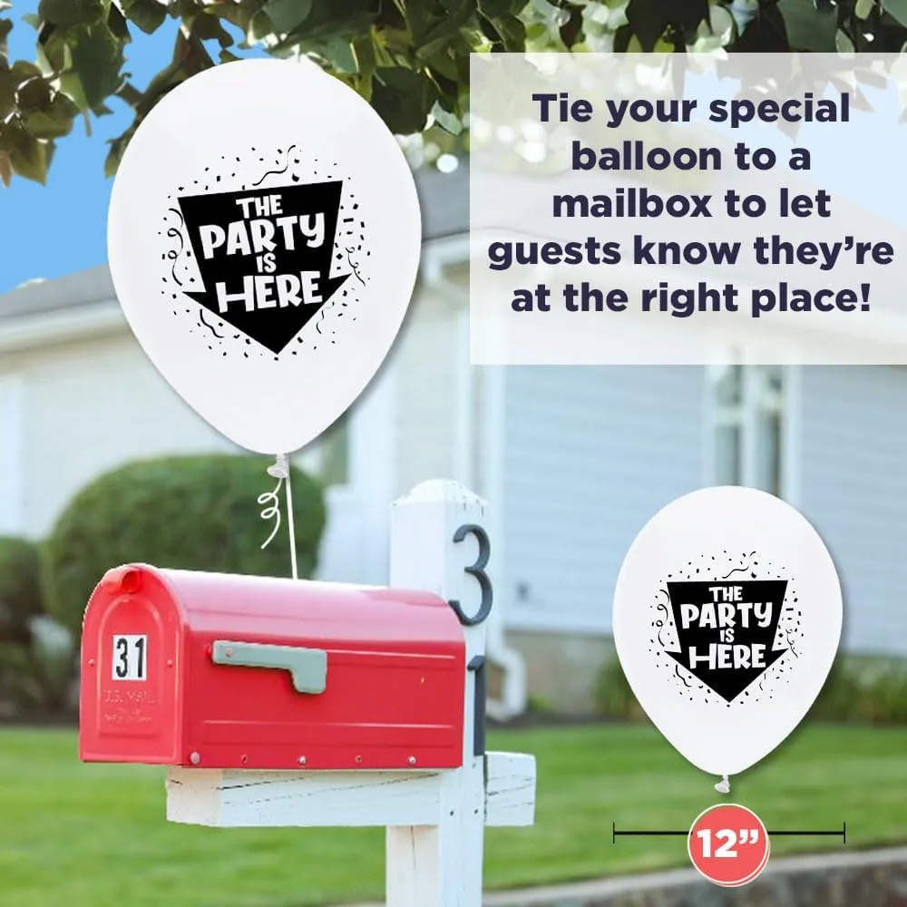 Minions Balloons Kit - It's a Party Design with 42" Blue Foil Number - Helium Quality Party Birthday Decoration Supplies (18pc Kit - No Number)