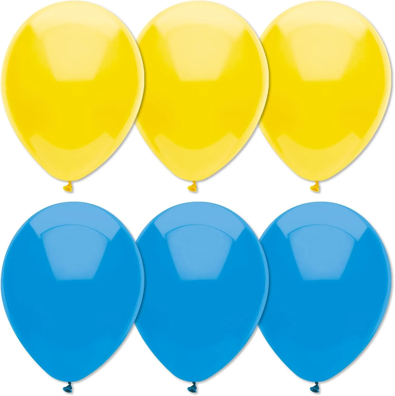 Minions Balloons Kit - It's a Party Design with 42" Blue Foil Number - Helium Quality Party Birthday Decoration Supplies (18pc Kit - No Number)